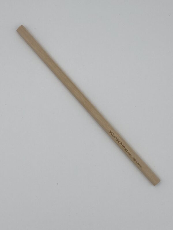 Bleistift mit Lasergravur