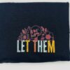 T-Shirts mit DTF-Druck Brust (LET THEM) – Bild 2